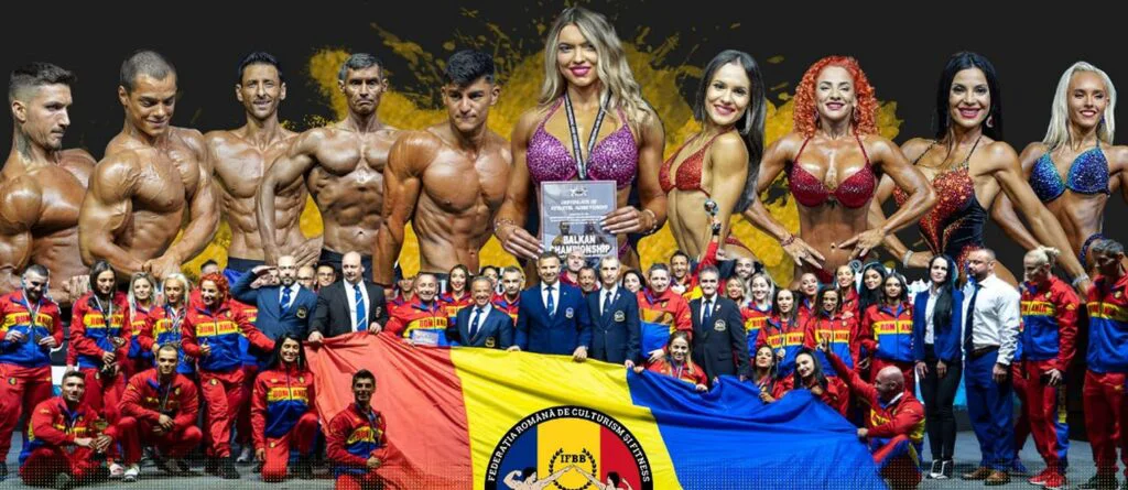 România s-a clasat pe primul loc la Campionatul Balcanic de culturism și fitness. Sportivii români au câștigat 43 de medalii