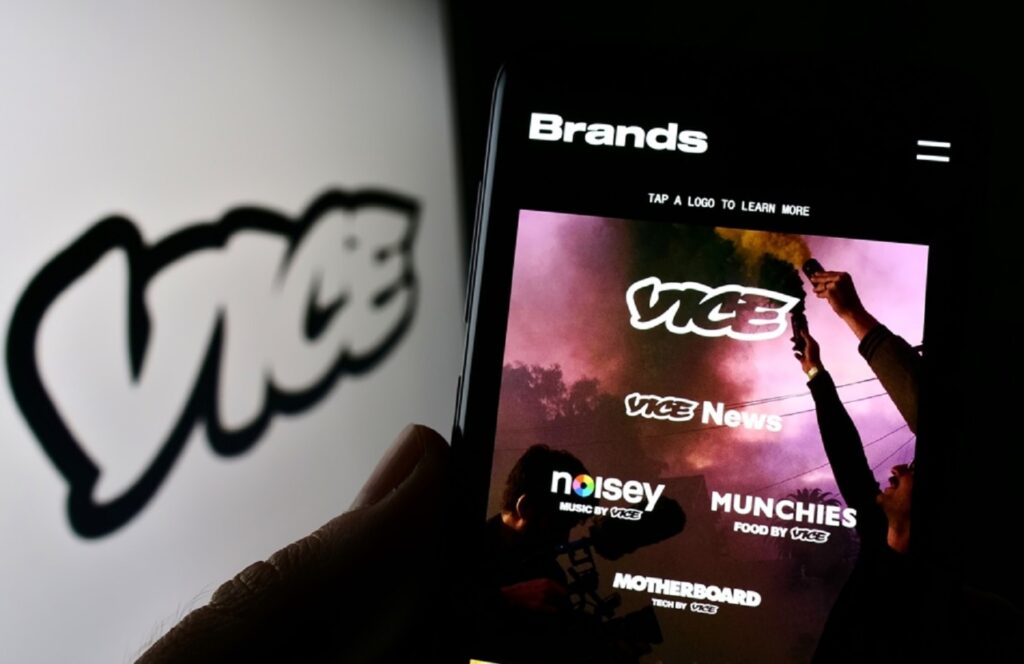 Vice Media cere protecția împotriva falimentului