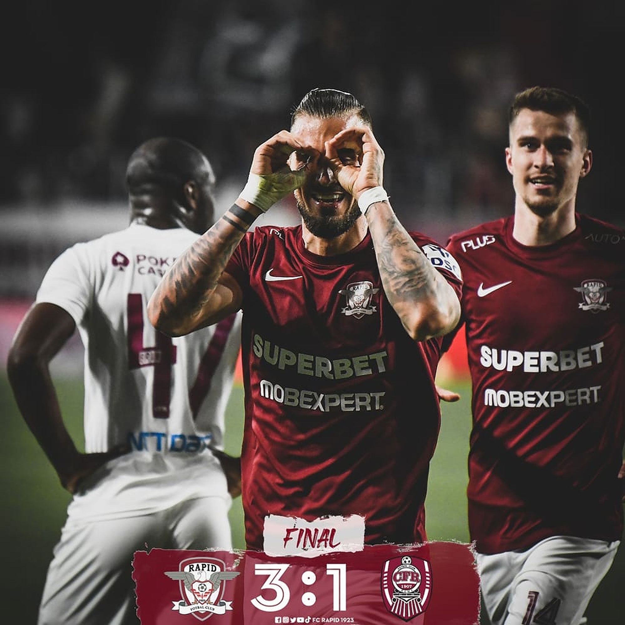 FC Hermannstadt - CFR Cluj 1-0, Ardelenii ratează șansa de a trece pe  prima poziție