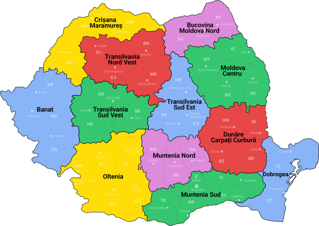 Va avea România doar 12 județe? Reforma administrativ-teritorială prinde contur