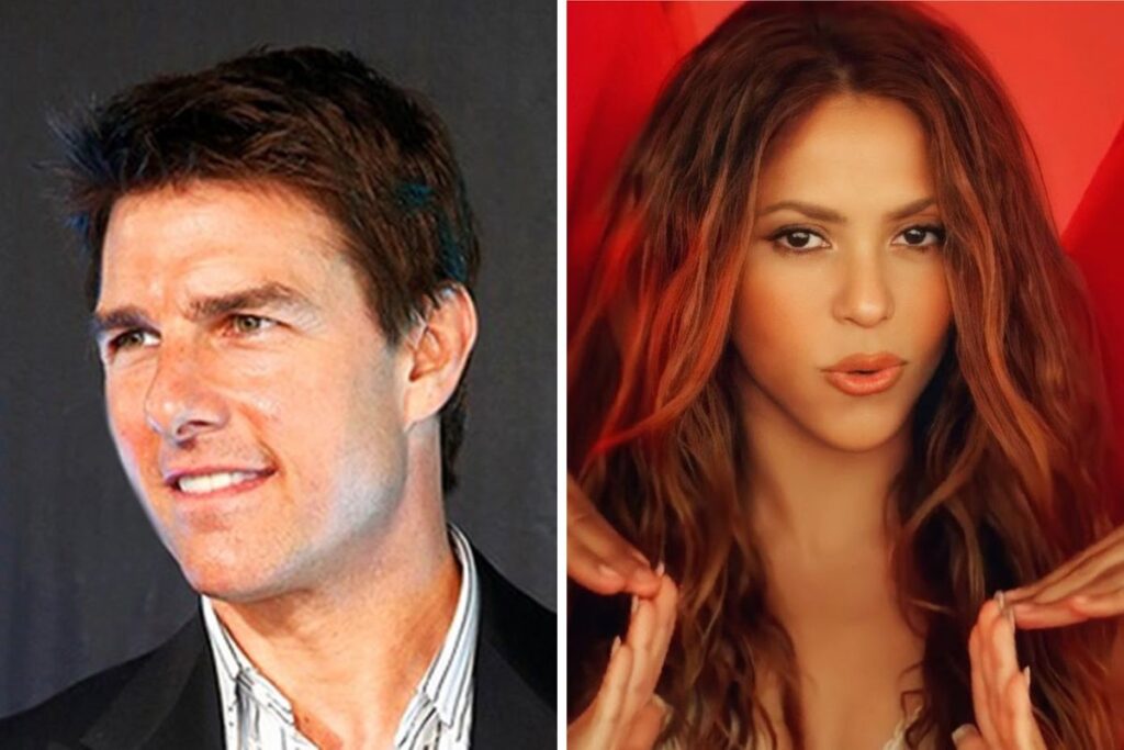 Cum a încercat Tom Cruise să o cucerească pe Shakira. Actorul n-a mai stat pe gânduri