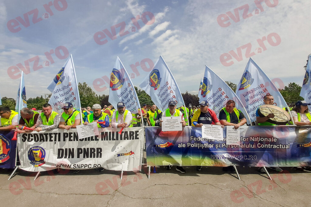 Un nou protest în Capitală. Poliţiştii de penitenciare ies în stradă. Acuzații dure la adresa Comisiei Europene