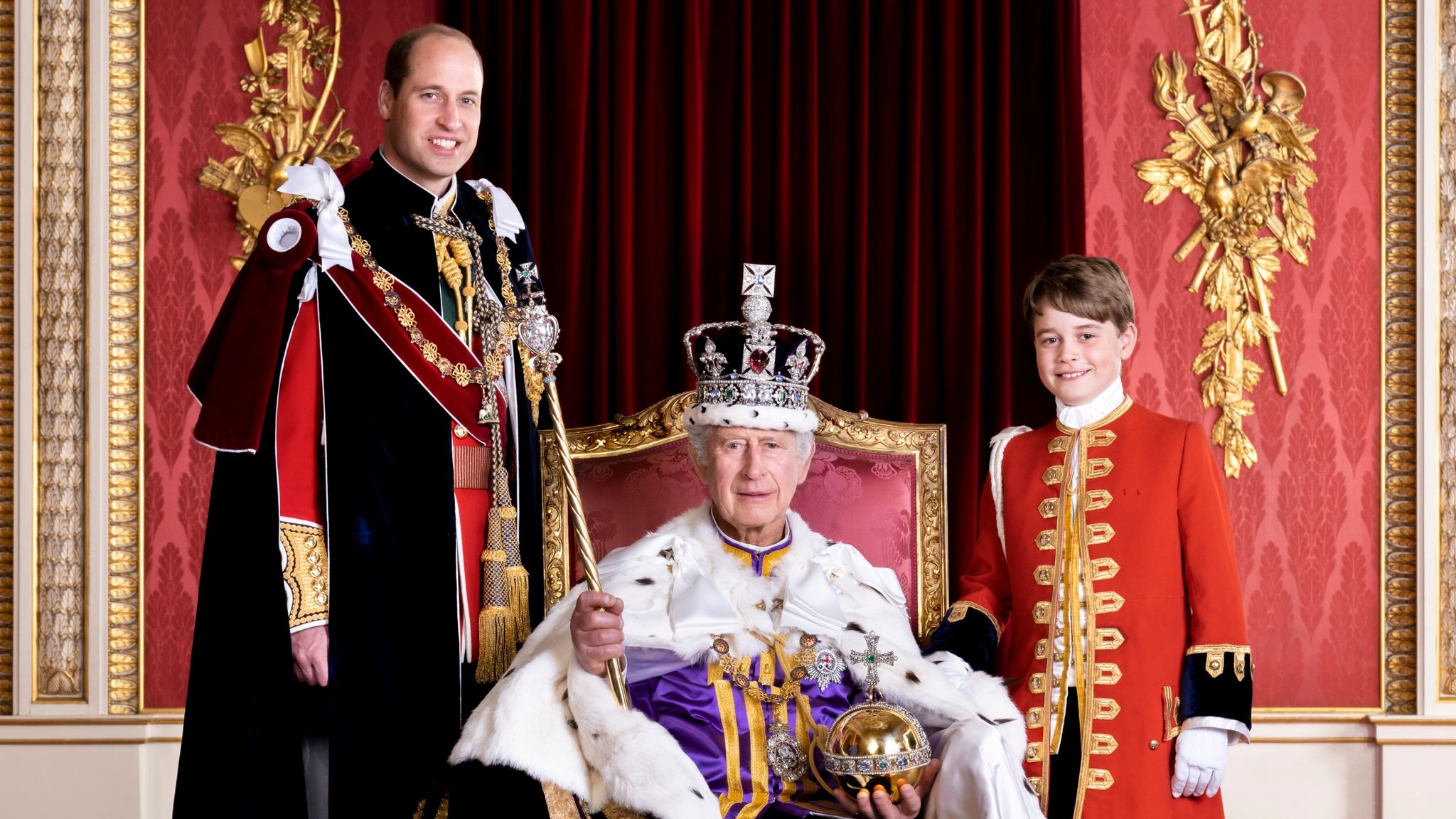 Prințul William și Regele Charles