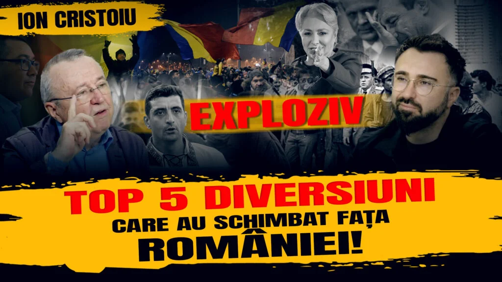 Exclusiv. Ion Cristoiu – Exploziv! Top 5 diversiuni. România lui Cristache. Video