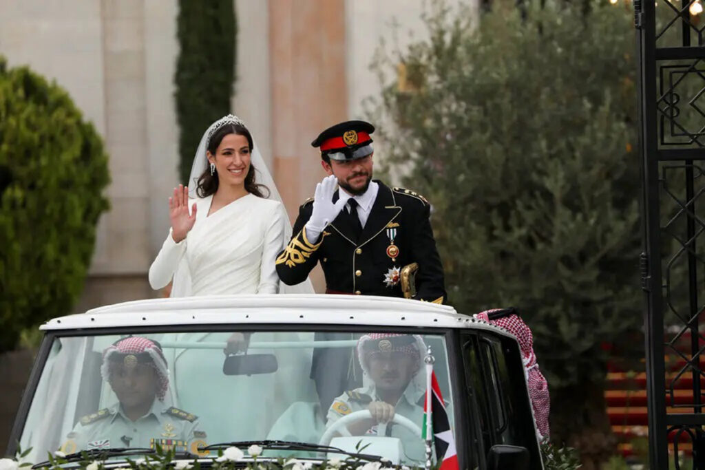 Nuntă regală în Iordania. Kate Middleton a eclipsat mireasa, cu bijuteria Prințesei Diana. Foto