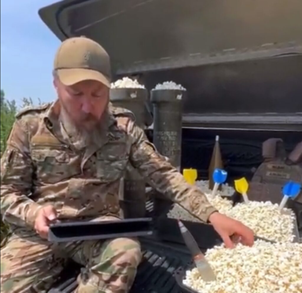 Rebeliunea Wagner. Ca la meci: Un comandant militar ucrainean mânca popcorn și urmărea pe tabletă cursul evenimentelor