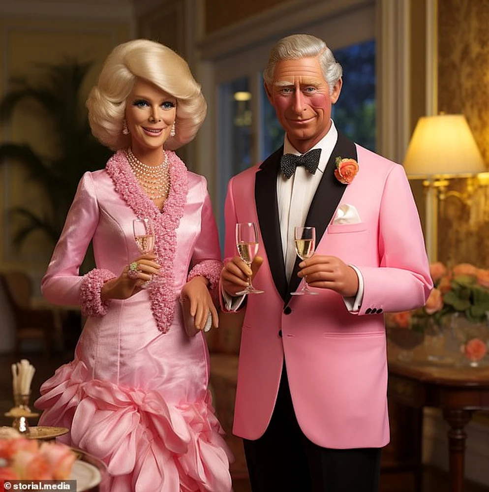 Membrii familie regale britanice, în păpuși Barbie.