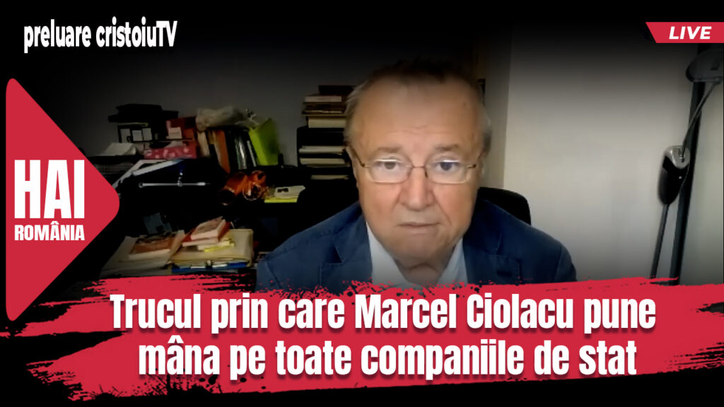 Trucul prin care Marcel Ciolacu pune mâna pe toate companiile de stat. Preluare Cristoiu TV Video