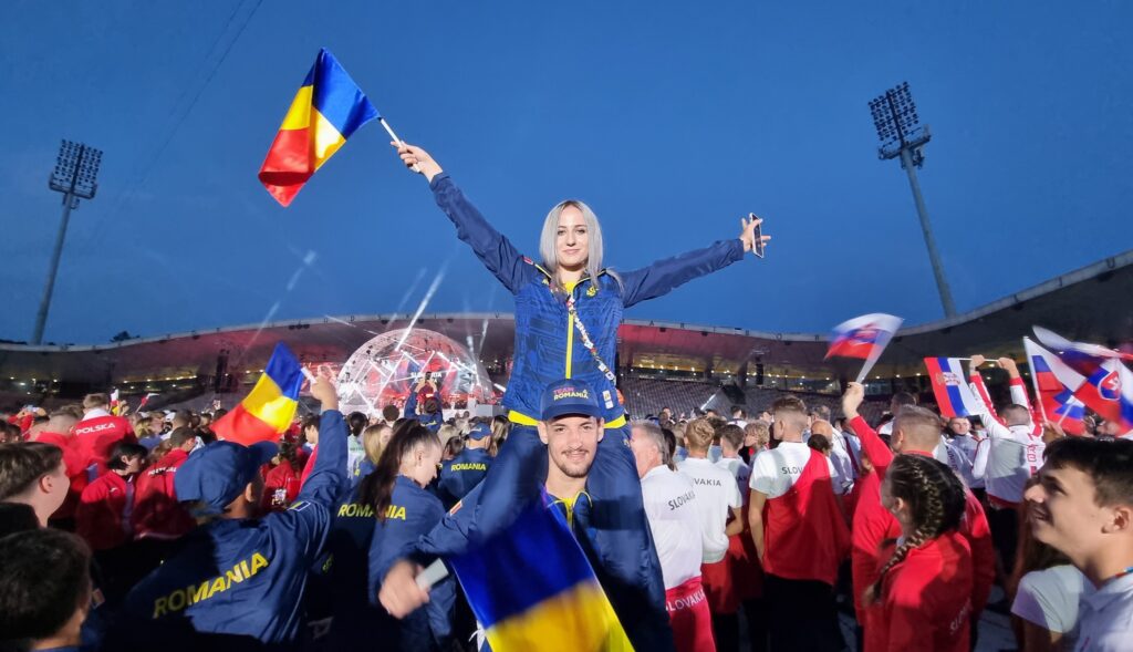 Medalii pe bandă rulantă pentru România la Festivalul Olimpic al Tineretului European de la Maribor