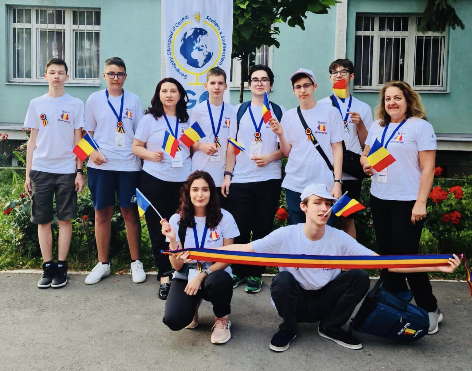 Performanță de excepție pentru un elevii din România la Olimpiada Europeană de Geografie. Prima poziție în clasamentul pe țări