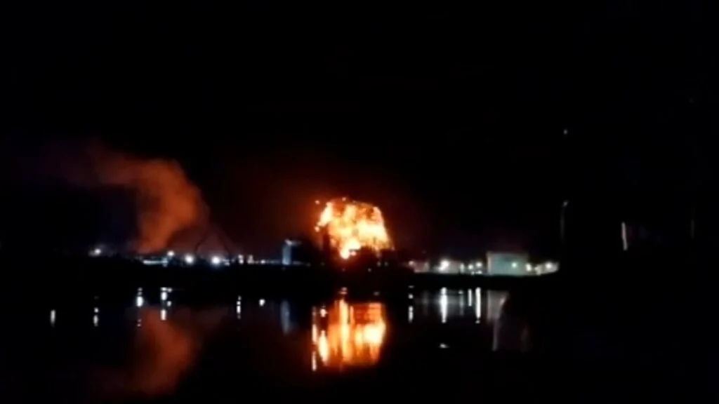 Explozii la frontiera cu România. Porturile ucrainene de pe Dunăre, atacate din nou cu drone iraniene