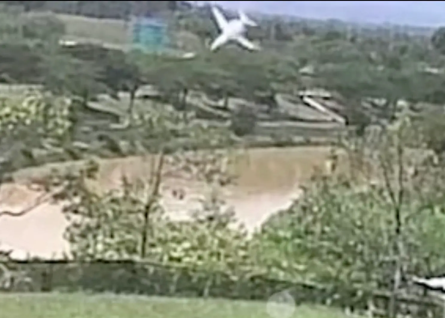 Momentul în acre un avion s-a prăbușit în Malaezia, surprins de camerele de bord.