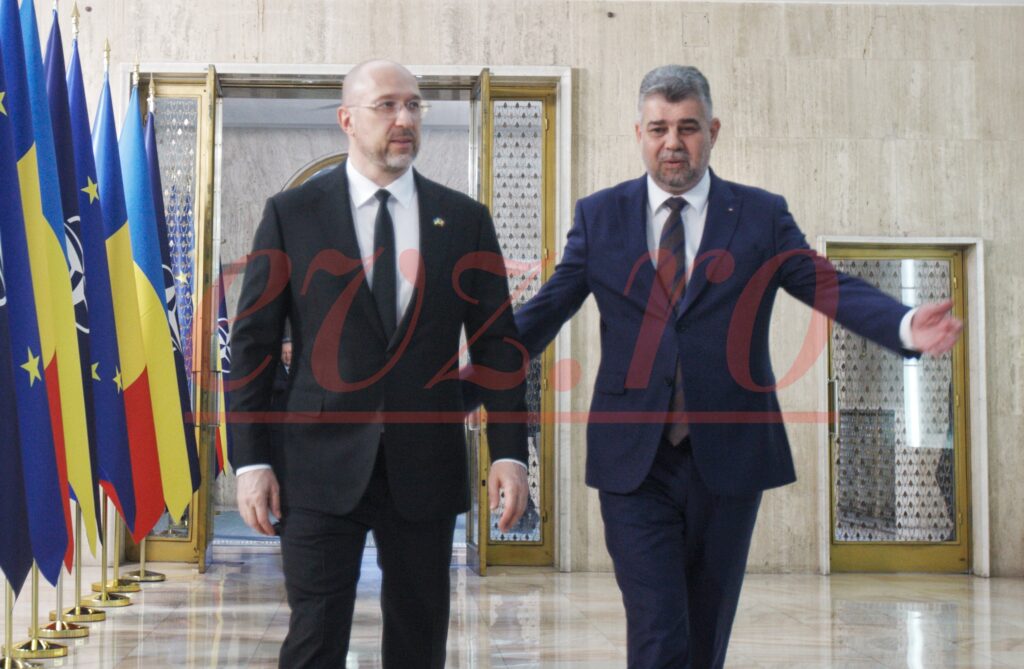 Ciolacu și Denîs Smîhal, premierul Ucrainei