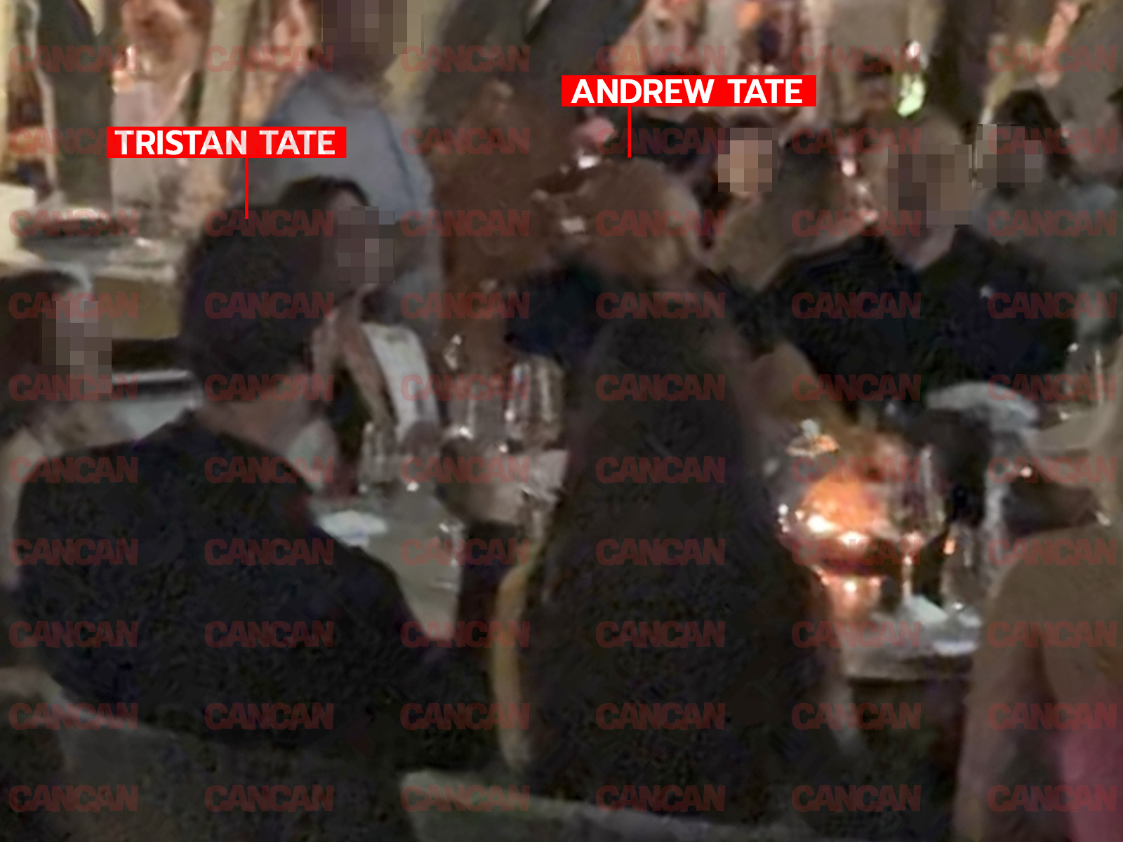 Andrew și Tristan Tate, suprinși la un restaurant de lux din Capitală