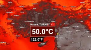 Temperaturi record pentru Turcia.