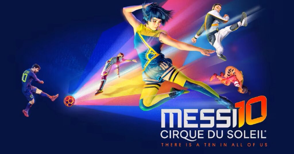 Messi, personaj în spectacolul Cirque du Soleil