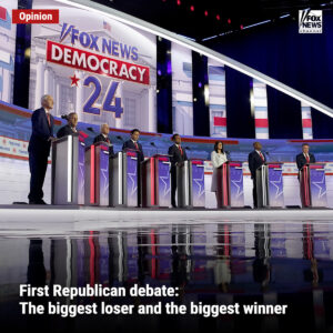 prima dezbatere republicani SUA 2023 sursa: captura Fox News