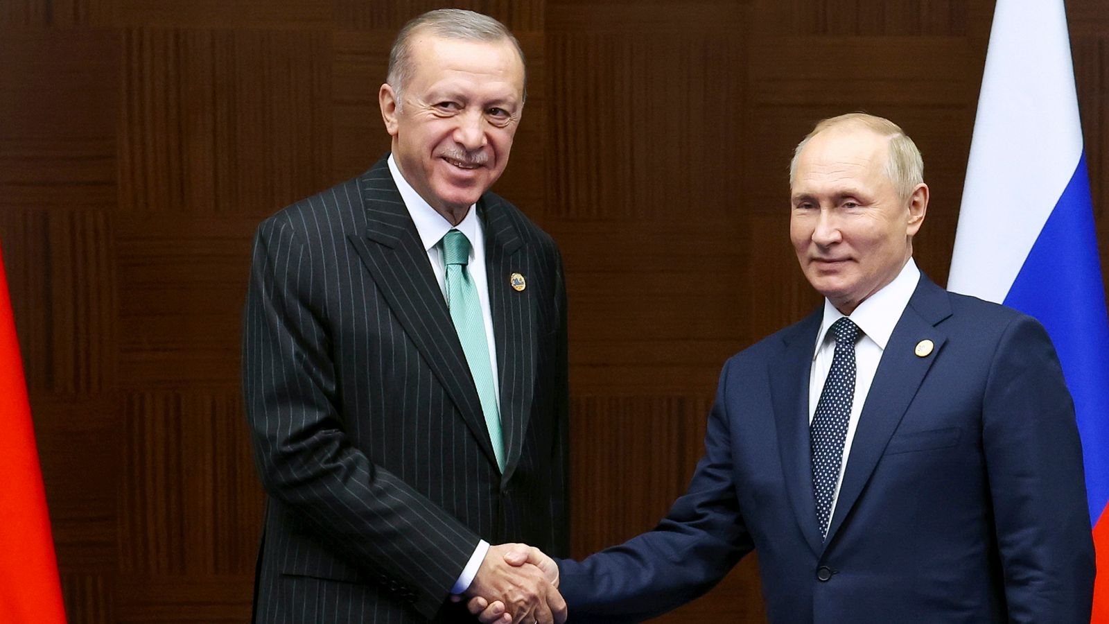 Valdimir Putin și Recep Tayyip Erdogan