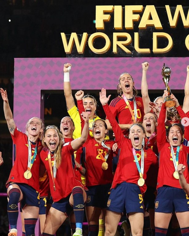 Spania, campioană mondială, fotbal feminin