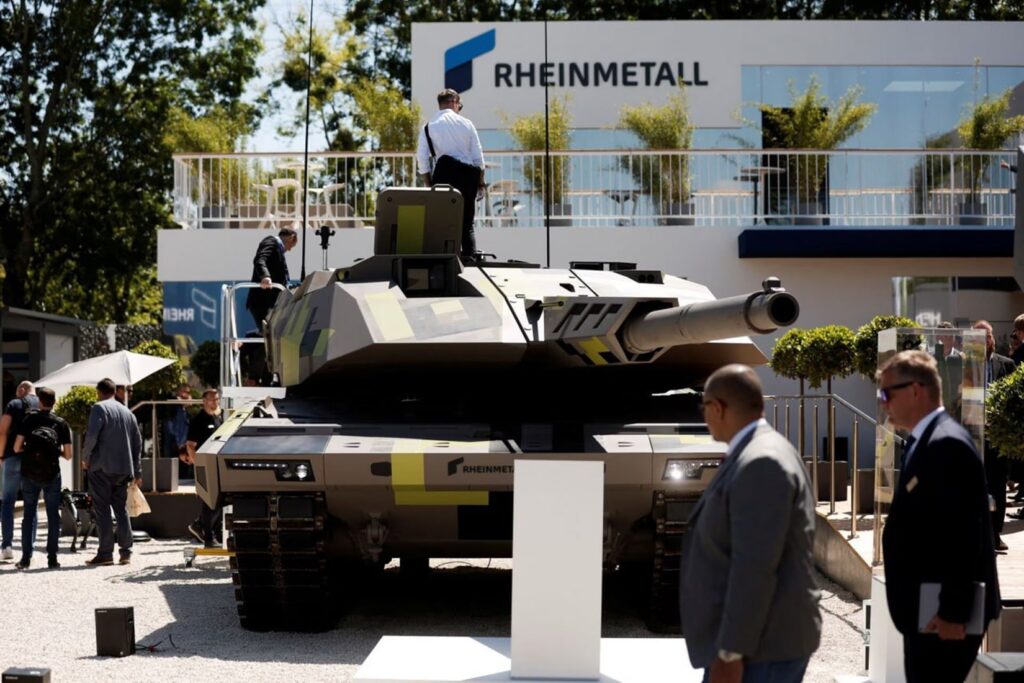 Rheinmetall a anunțat ca vrea să producă tancuri în Ucraina.