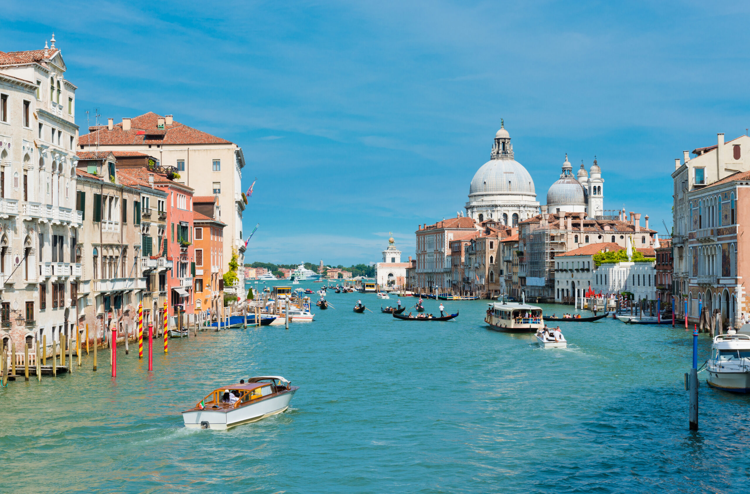 Venetia, Grand Canal, Italia, destinație turistică, vacanță, bărci