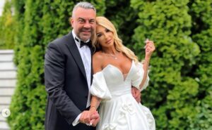 Alina Petre și Bogdan Vasiliu. Sursa: Instagram Manu Alina Petre și Bogdan Vasiliu primele imagini de când s-au căsătorit