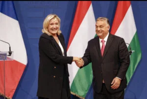 Marine Le Pen, vizită la Budapesta