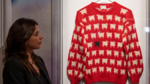 Licitație pulover celebru Prințesa Diana