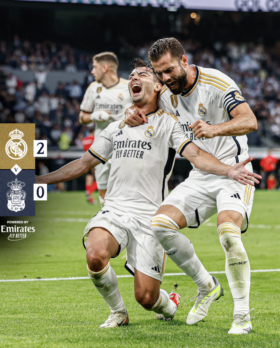 Real Madrid - Las Palmas. Sursa: FacebookReal Madrid învinge pe teren propriu cu 2-0 pe Las Palmas în La Liga