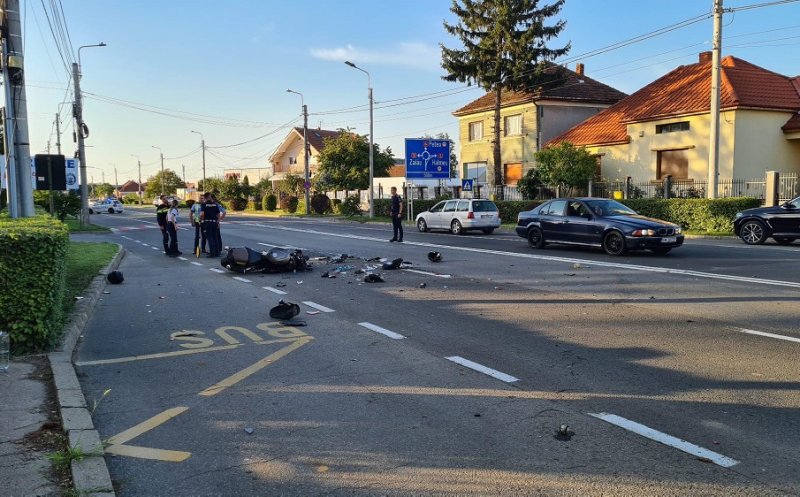 Imagini de la accidentul mortal din Satu Mare
