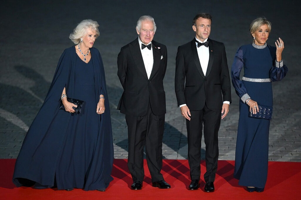 Bal regal la Versailles. Regele Charles, toast pentru Brigitte Macron