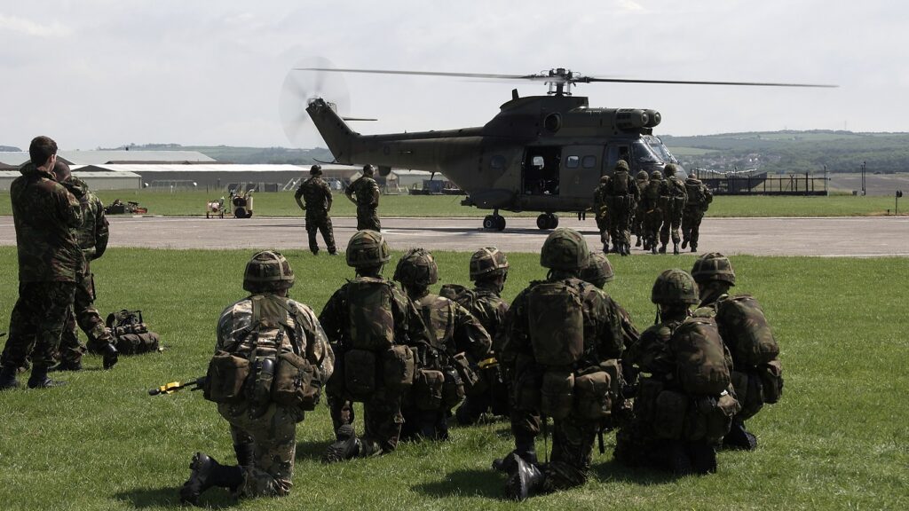 Trupele britanice protejează teritoriul din estul Europei