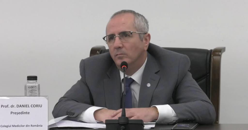 Daniel Coriu, șeful Colegiului Medicilor, apel în cazul dr. Cornel Petreanu. Ce le cere colegilor