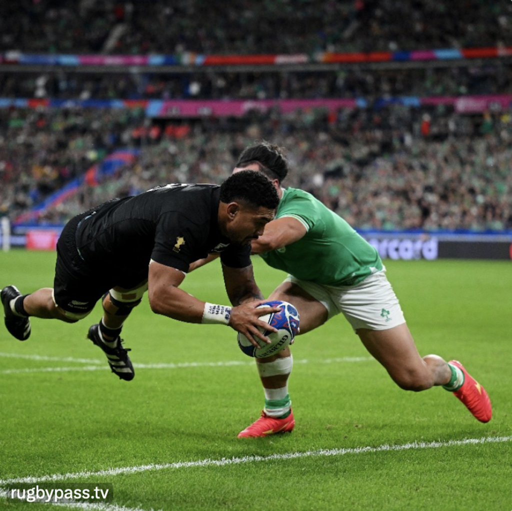 Noua Zeelandă a depășit Irlanda și se califică în semifinalele Cupei Mondiale de Rugby
