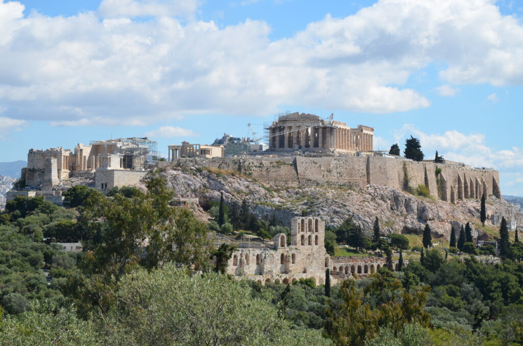 Atena - momentul întemeierii celebrei capitale a Greciei