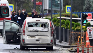 Atac cu bombă lângă Parlamentul din Ankara