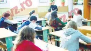 Gest inuman într-o școală din Drăgășani