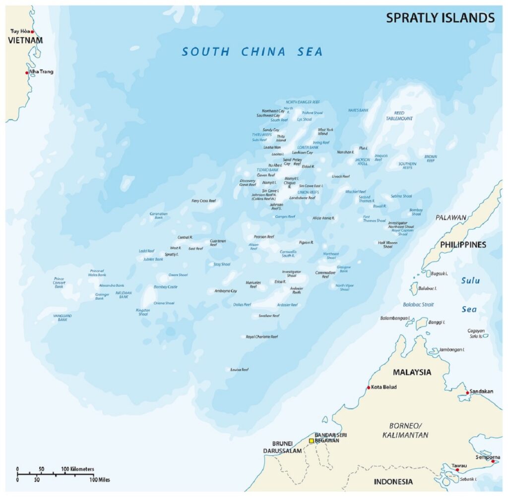 Tensiune maximă în Marea Chinei de Sud