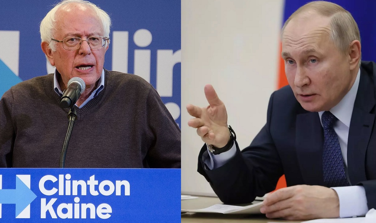 Bernie Sanders, Vladimir Putin