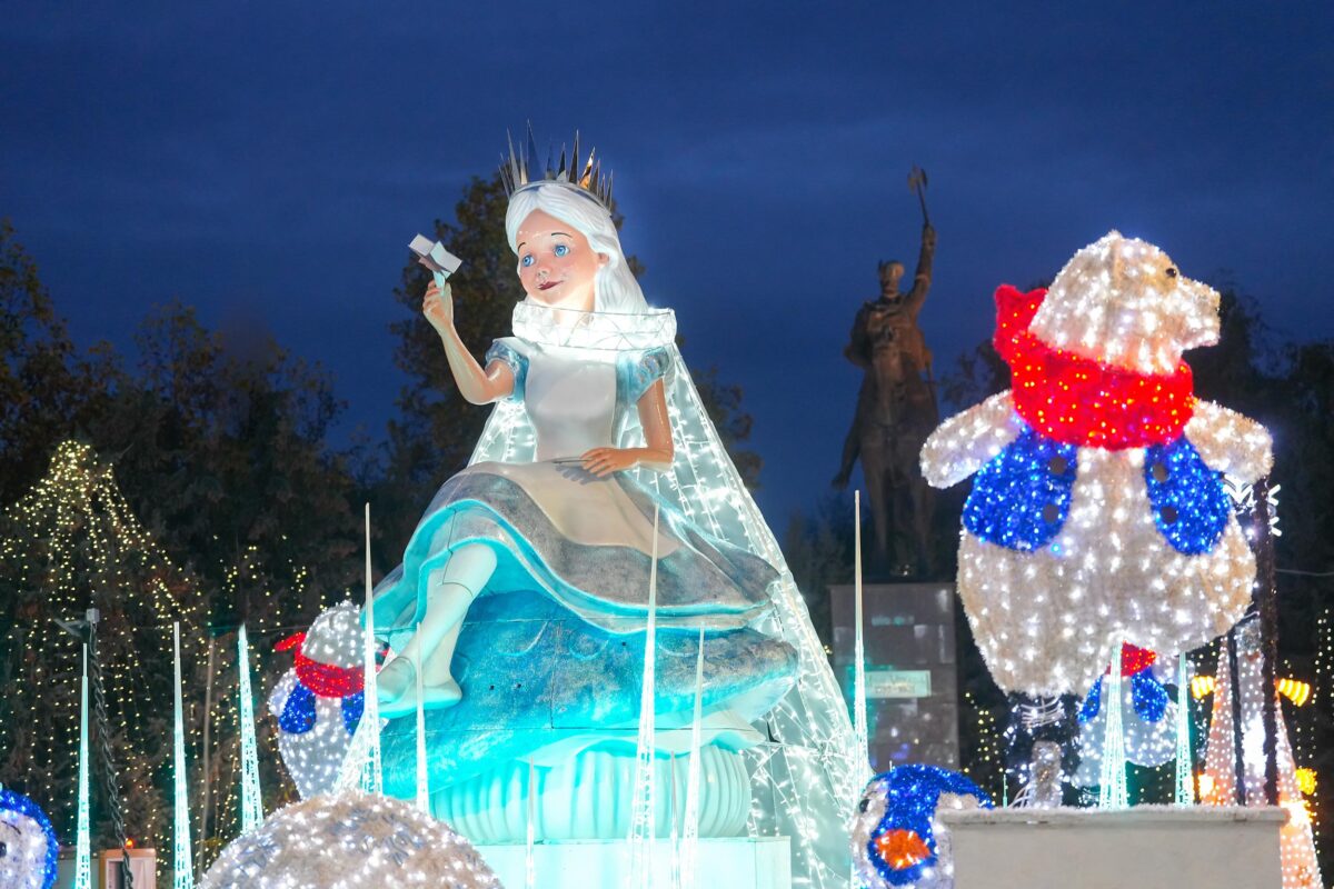 La Craiova, Crăiasa Zăpezii dă startul magiei de sărbători