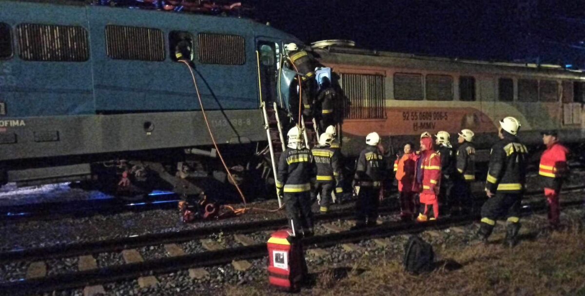 Accident feroviar în Ungaria. Pasagerii unui tren românesc, afectați de accident