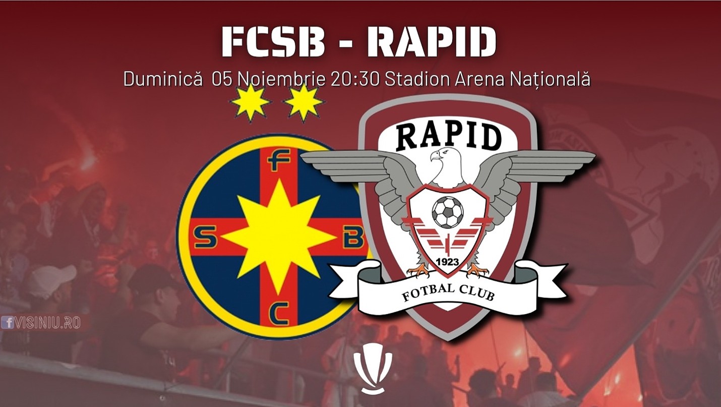 Rapid București s-a impus în fața FCSB-ului