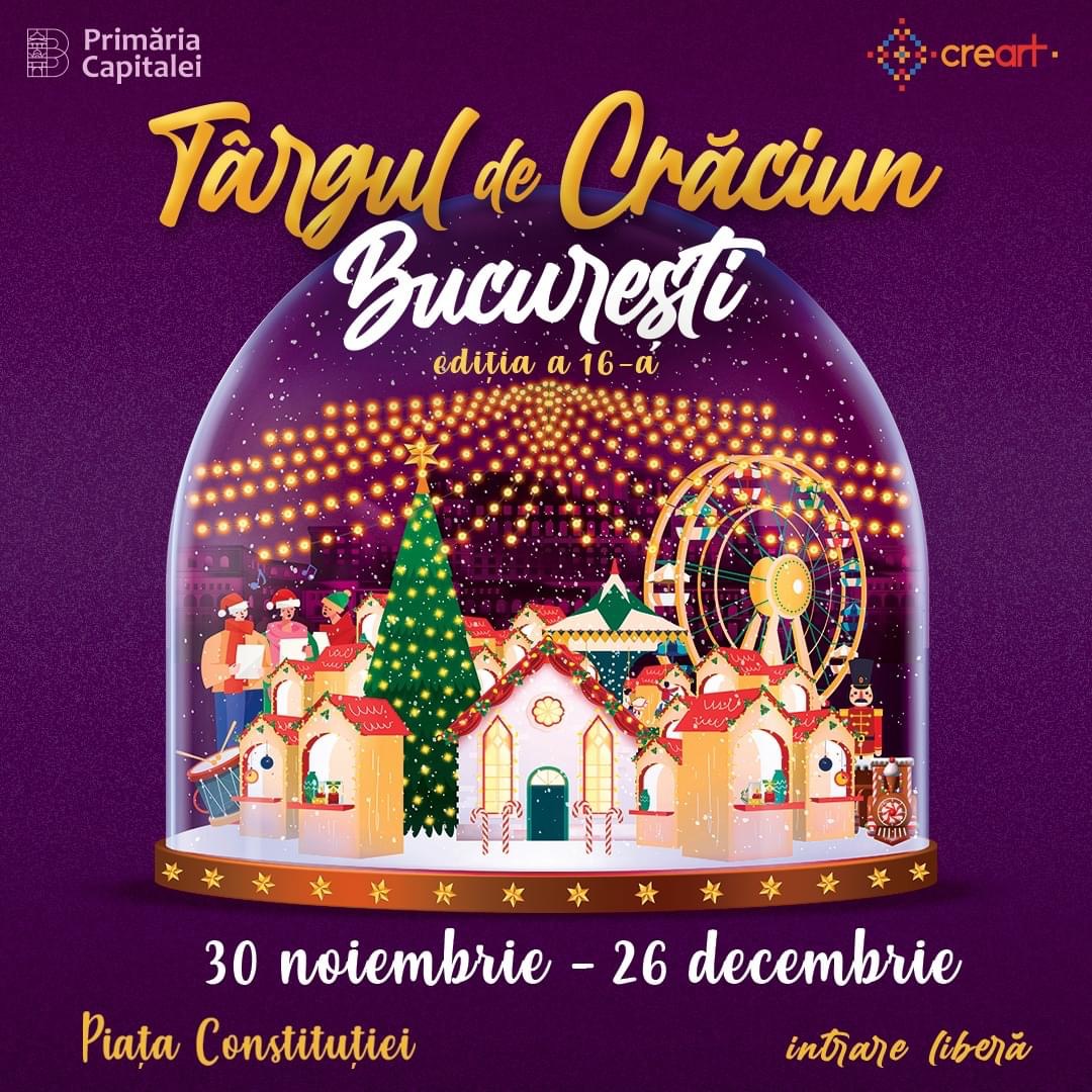 Târg de Crăciun București 2023, program