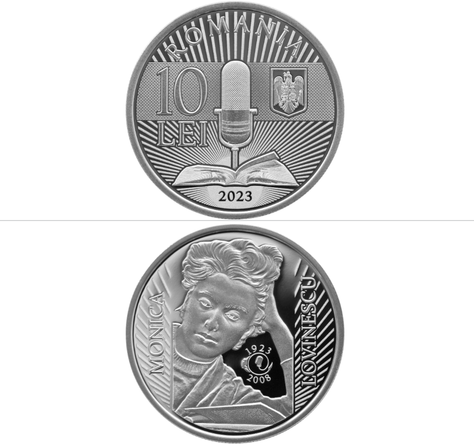 Monedă de argint aniversară