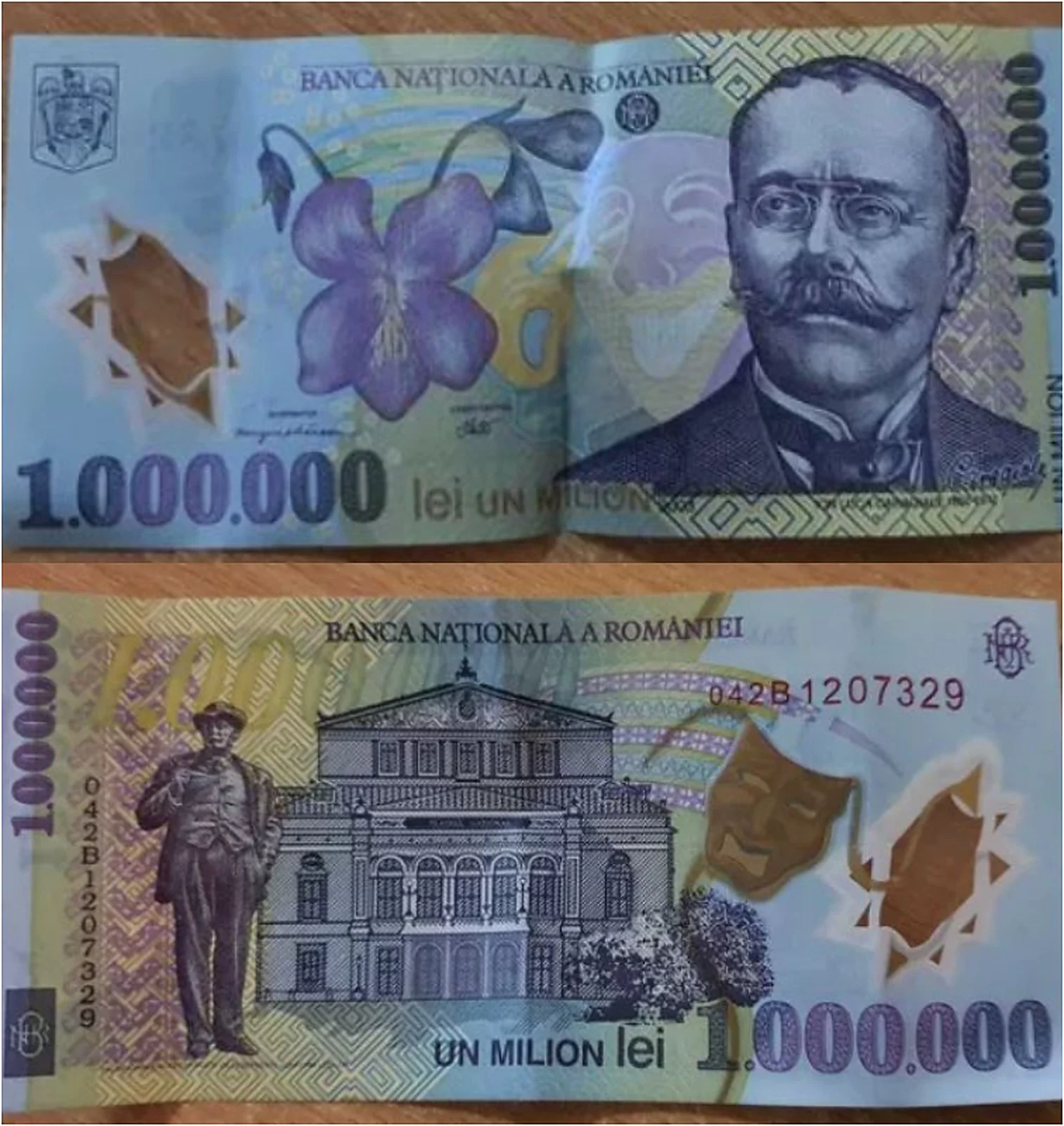 bancnota 1.000.000 lei