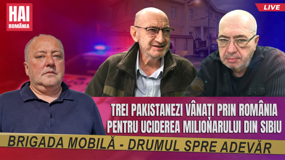 Trei pakistanezi vânați prin România pentru uciderea milionarului din Sibiu. Brigada mobilă