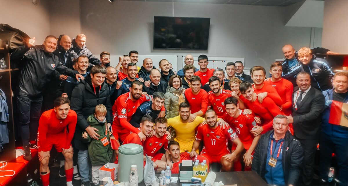 Naționala de fotbal a Republicii Moldova, cea mai bună echipă sportivă în 2023