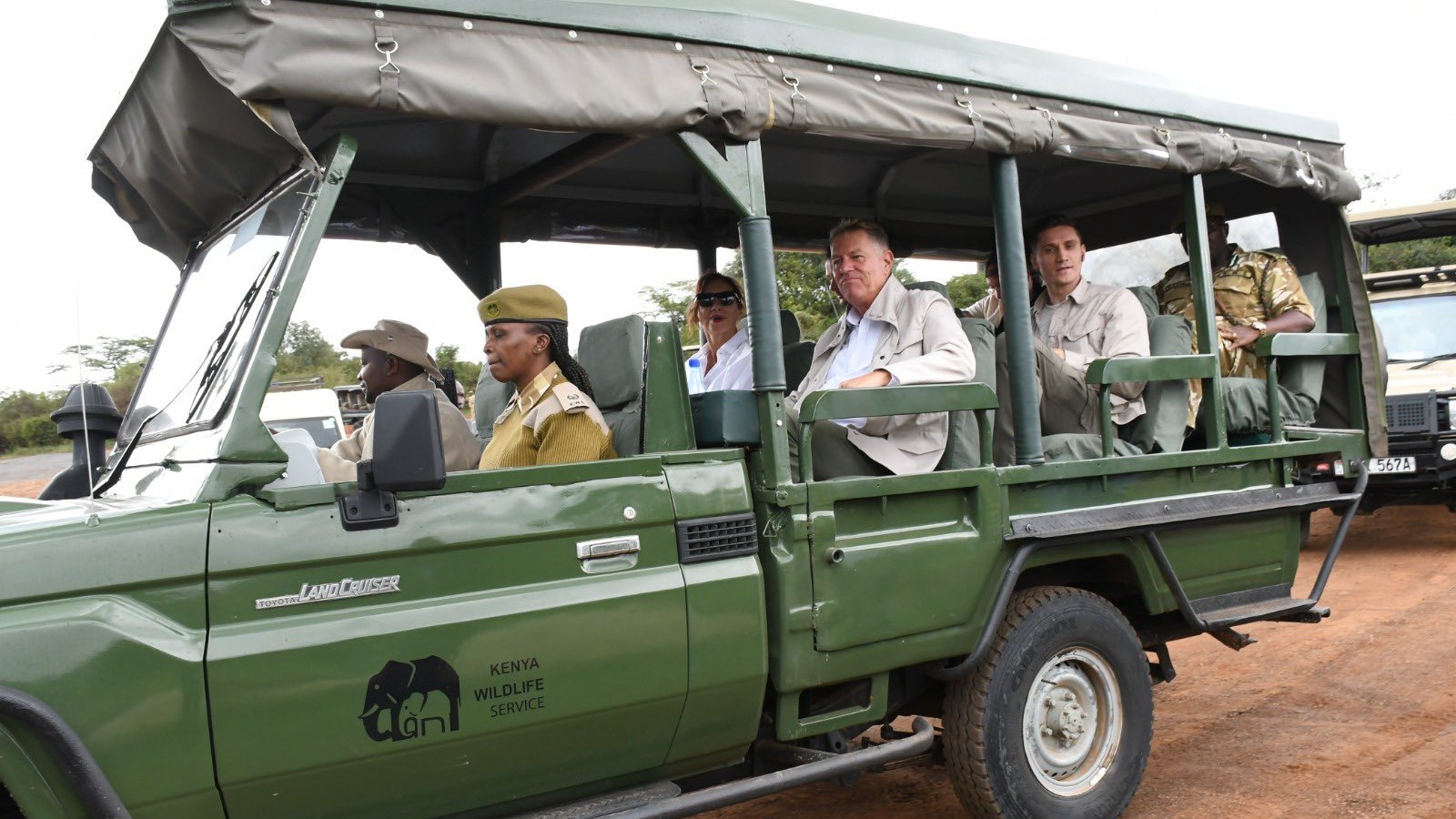 Klaus Iohannis, safari în Kenya