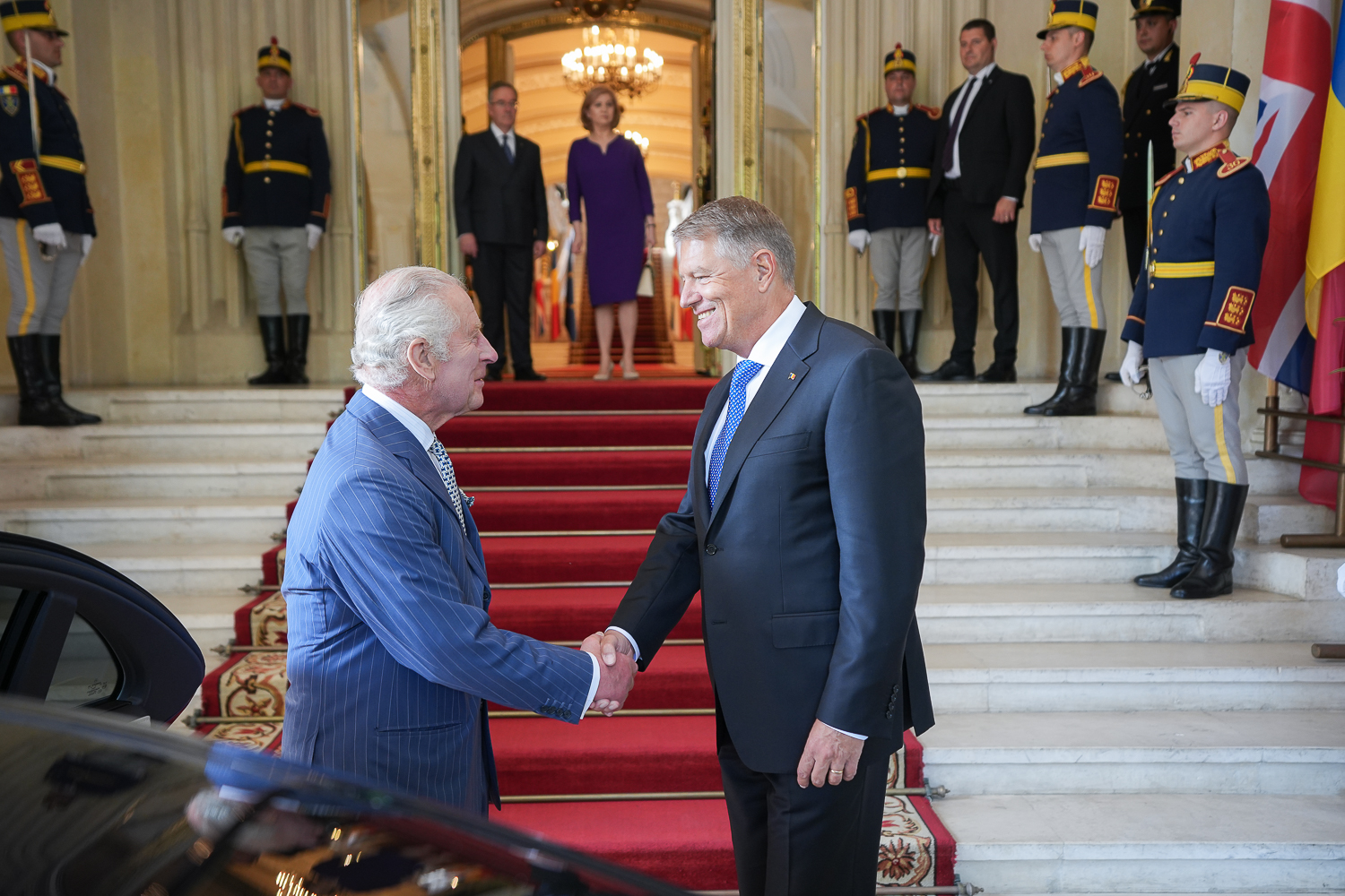 Klaus Iohannis și regele încoronat al Marii Britanii, Charles al III-lea 