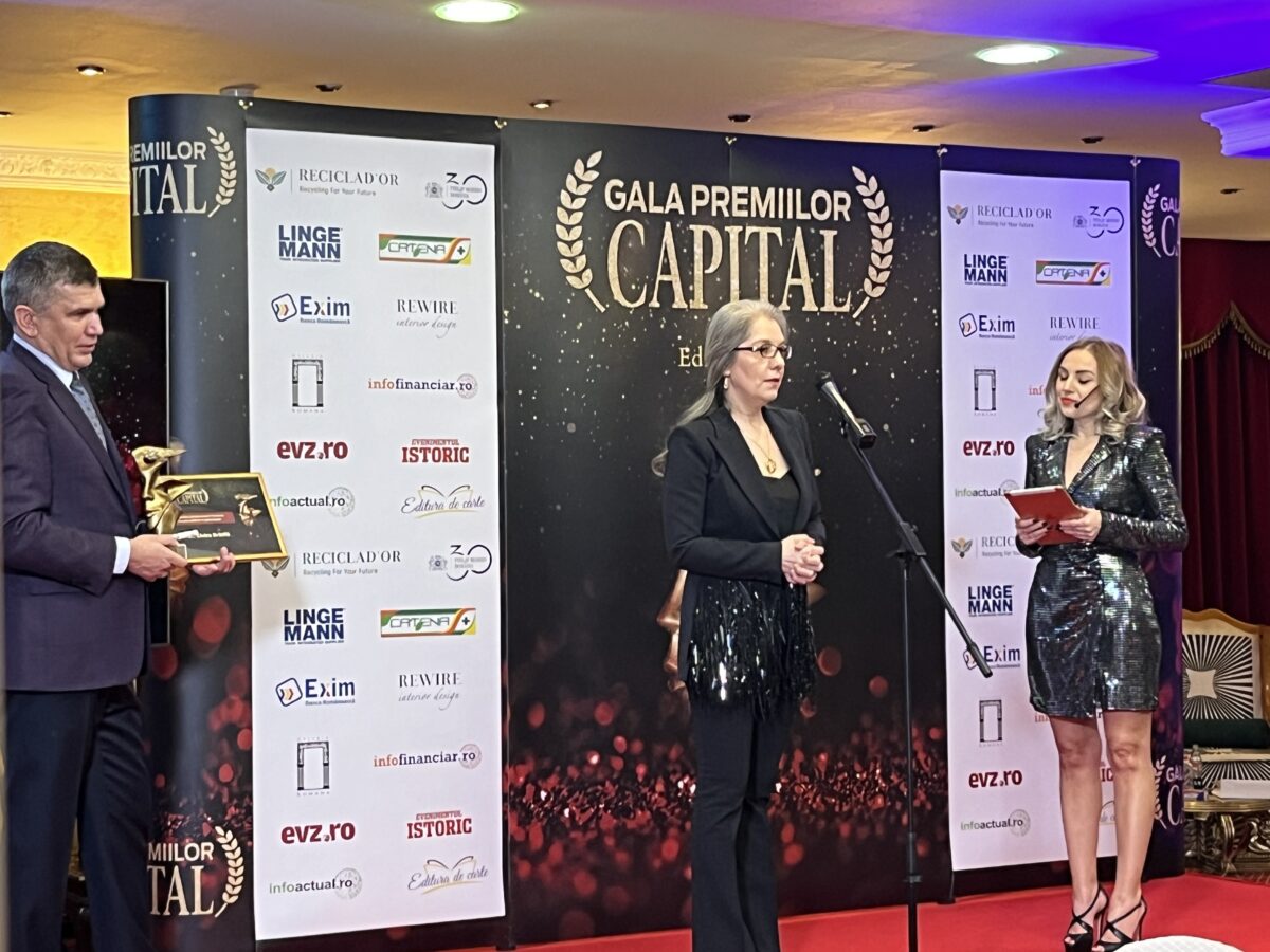Gala Premiilor Capital. Prof. dr. Elvira Brătilă, Memorial Băneasa: "Chirurgia minim invazivă oferă tratamente de calitate"